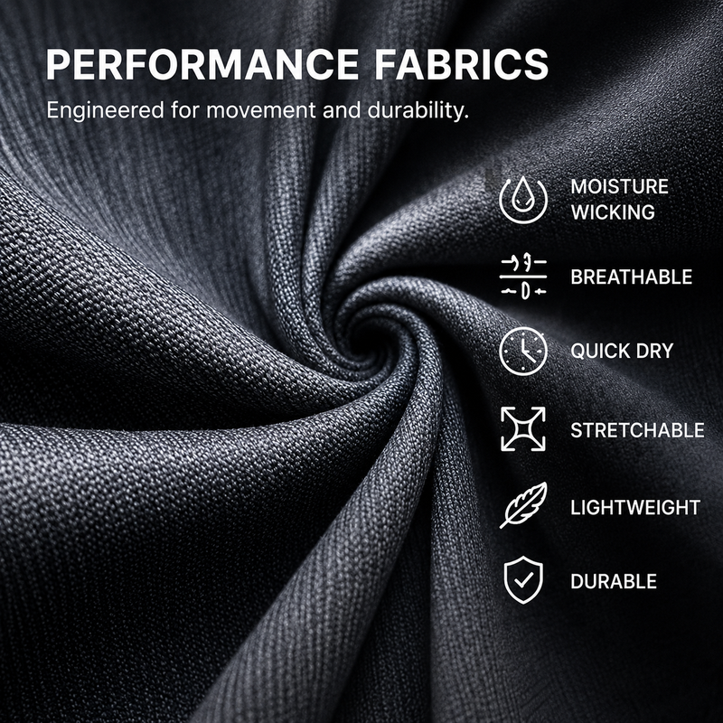 Performance Apparel Manufacturer & Exporter in India