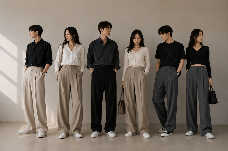 Korean Pants for Men & Women Indeartisans
