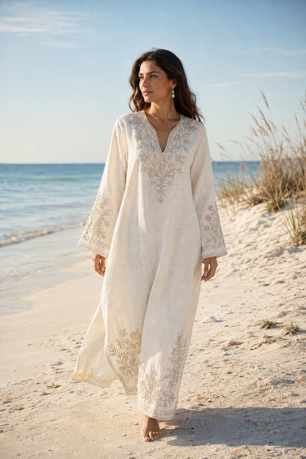Linen Beach Dresses Indeartisans