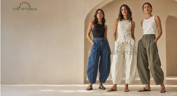 Barrel Pant Manufacturer in India Indeartisans