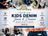 Premium Kids Denim Jeans Indeartisans