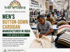 Men’s Button-Down Cardigan Manufacturer in India for AW26 & SS27 Indeartisans