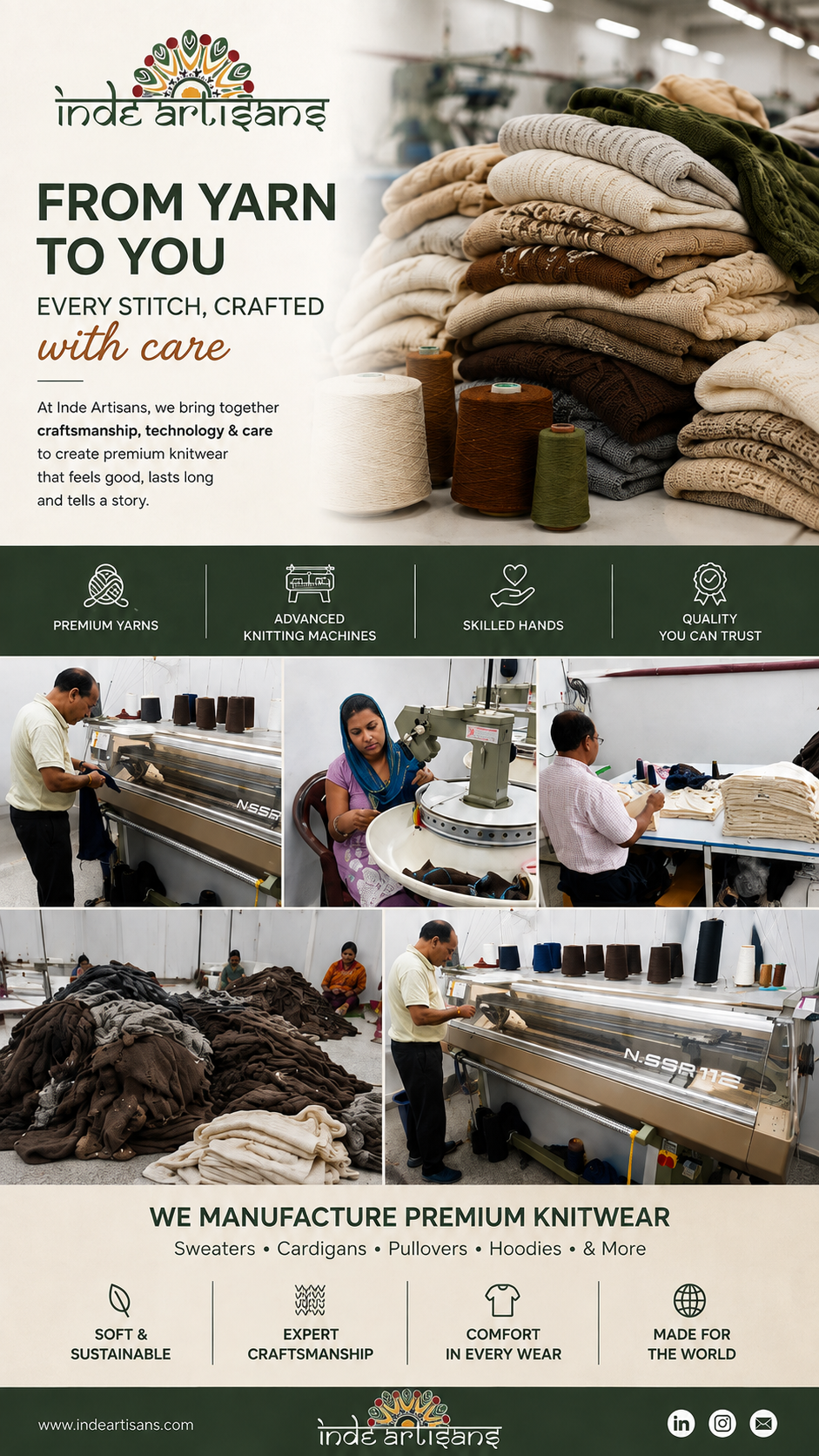 Cozy Knits Collection - Inde Artisans